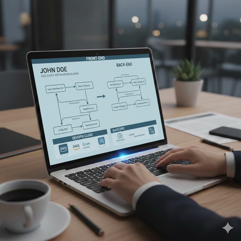 풀스택 개발 경험